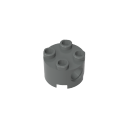 GDS-1054 - Brick Round 2 x 2 with Pin Holes