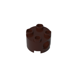 GDS-1054 - Brick Round 2 x 2 with Pin Holes