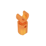 Transparent Bright Orange 182