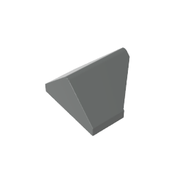GDS-1063 - Slope 45 Degrees 2 x 1 Double / Inverted with Bottom Tube
