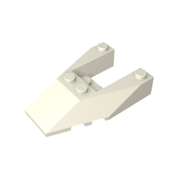 GDS-1066 - Wedge Sloped 6 x 4 Cutout, Stud Notches