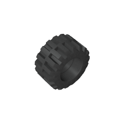 GDS-1069 - Tyre 21 x 12 with Offset Tread Small Wide and Center Band