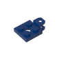 GDS-1072 - Plate Special 2 x 2 with Towball Socket, Short, Flattened with Holes and Axle Hole in Center