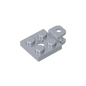 GDS-1072 - Plate Special 2 x 2 with Towball Socket, Short, Flattened with Holes and Axle Hole in Center