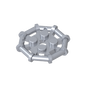 GDS-1075 - Plate Special 2 x 2 with Bar Frame Octagonal, Reinforced, Completely Round Studs