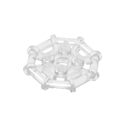 GDS-1075 - Plate Special 2 x 2 with Bar Frame Octagonal, Reinforced, Completely Round Studs