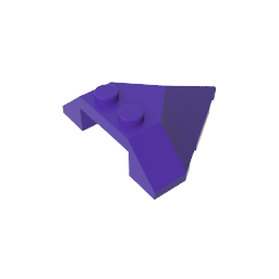 GDS-1076 - Wedge Sloped 4 x 4 Pointed