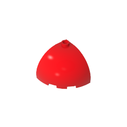 GDS-1078 - Brick Round Corner 3 x 3 x 2 Dome Top