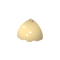 GDS-1078 - Brick Round Corner 3 x 3 x 2 Dome Top