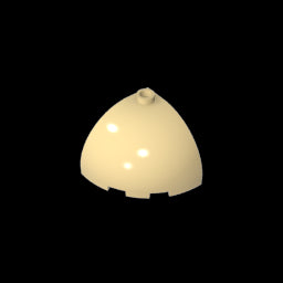 GDS-1078 - Brick Round Corner 3 x 3 x 2 Dome Top