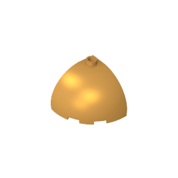 GDS-1078 - Brick Round Corner 3 x 3 x 2 Dome Top