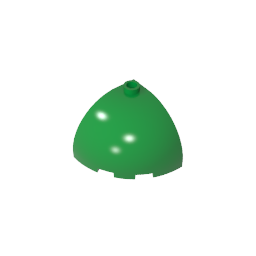 GDS-1078 - Brick Round Corner 3 x 3 x 2 Dome Top