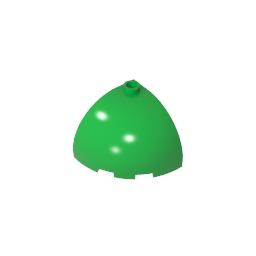 GDS-1078 - Brick Round Corner 3 x 3 x 2 Dome Top