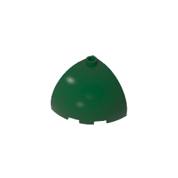 GDS-1078 - Brick Round Corner 3 x 3 x 2 Dome Top