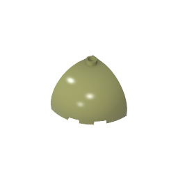 GDS-1078 - Brick Round Corner 3 x 3 x 2 Dome Top