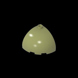 GDS-1078 - Brick Round Corner 3 x 3 x 2 Dome Top