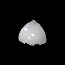 GDS-1078 - Brick Round Corner 3 x 3 x 2 Dome Top