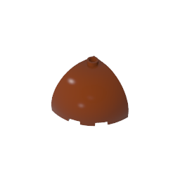 GDS-1078 - Brick Round Corner 3 x 3 x 2 Dome Top