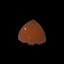 GDS-1078 - Brick Round Corner 3 x 3 x 2 Dome Top