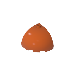 GDS-1078 - Brick Round Corner 3 x 3 x 2 Dome Top