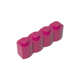GDS-1079 - Brick Special 1 x 4 Palisade [aka Log]
