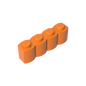 GDS-1079 - Brick Special 1 x 4 Palisade [aka Log]