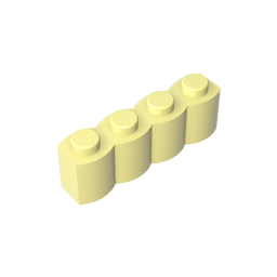GDS-1079 - Brick Special 1 x 4 Palisade [aka Log]