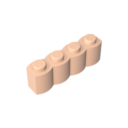 GDS-1079 - Brick Special 1 x 4 Palisade [aka Log]