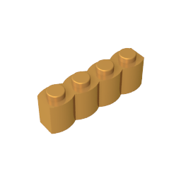 GDS-1079 - Brick Special 1 x 4 Palisade [aka Log]