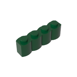 GDS-1079 - Brick Special 1 x 4 Palisade [aka Log]