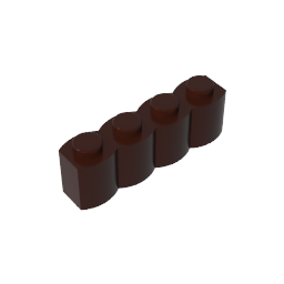 GDS-1079 - Brick Special 1 x 4 Palisade [aka Log]