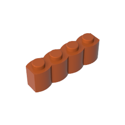 GDS-1079 - Brick Special 1 x 4 Palisade [aka Log]