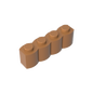 GDS-1079 - Brick Special 1 x 4 Palisade [aka Log]