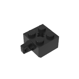 GDS-1082 - Hinge Brick 2 x 2 Locking with 1 Finger Vertical [No Axle Hole]