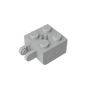 GDS-1085 - Hinge Brick 2 x 2 Locking with 2 Fingers Vertical and Axle Hole