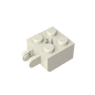 GDS-1085 - Hinge Brick 2 x 2 Locking with 2 Fingers Vertical and Axle Hole
