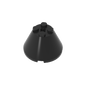 GDS-1086 - Cone 4 x 4 x 2 with Axle Hole [Plain]