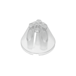 GDS-1086 - Cone 4 x 4 x 2 with Axle Hole [Plain]