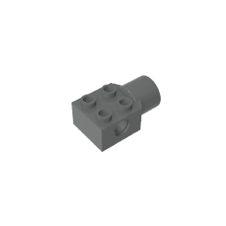 GDS-1087 - Technic Brick Special 2 x 2 with Pin Hole, Rotation Joint Socket