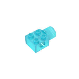 GDS-1087 - Technic Brick Special 2 x 2 with Pin Hole, Rotation Joint Socket