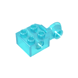GDS-1088 - Technic Brick Special 2 x 2 with Pin Hole, Rotation Joint Ball Half [Vertical Side]