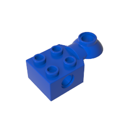 GDS-1089 - Technic Brick Special 2 x 2 with Pin Hole, Rotation Joint Ball Half [Horizontal Top]