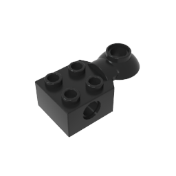 GDS-1089 - Technic Brick Special 2 x 2 with Pin Hole, Rotation Joint Ball Half [Horizontal Top]