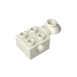 GDS-1089 - Technic Brick Special 2 x 2 with Pin Hole, Rotation Joint Ball Half [Horizontal Top]