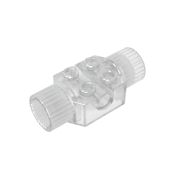 GDS-1090 - Technic Brick Special 2 x 2 with Pin Hole, with 2 Rotation Joint Sockets