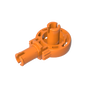 GDS-1091 - Technic Rotation Joint Ball Loop with Two Perpendicular Pins with Friction