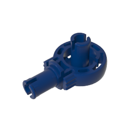 GDS-1091 - Technic Rotation Joint Ball Loop with Two Perpendicular Pins with Friction