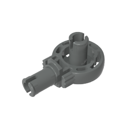 GDS-1091 - Technic Rotation Joint Ball Loop with Two Perpendicular Pins with Friction