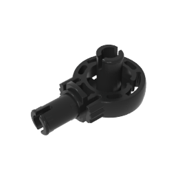 GDS-1091 - Technic Rotation Joint Ball Loop with Two Perpendicular Pins with Friction