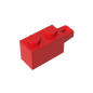 GDS-1093 - Hinge Brick 1 x 2 Locking with 1 Finger Horizontal End